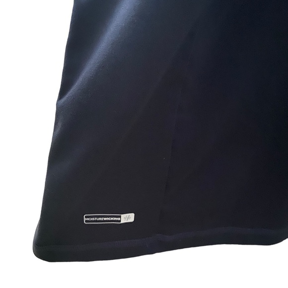 Quiksilver HI Moisture Wicking Navy Blue Short Sleeve Shirt Men S Small - Picture 3 of 7